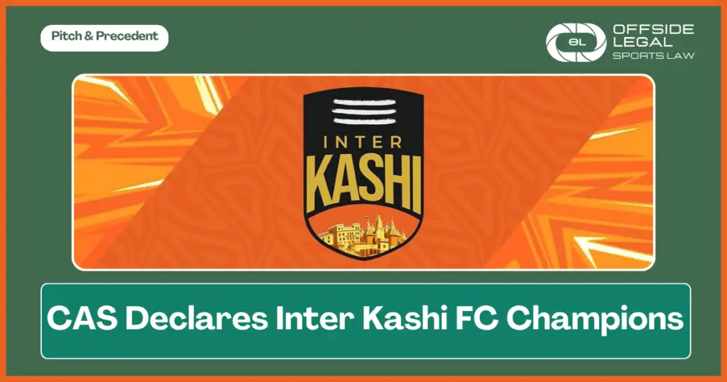 CAS Declares Inter Kashi FC Champions in I-League 2024-2025