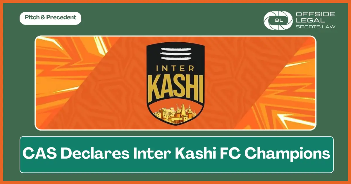 CAS Declares Inter Kashi FC Champions in I-League 2024-2025
