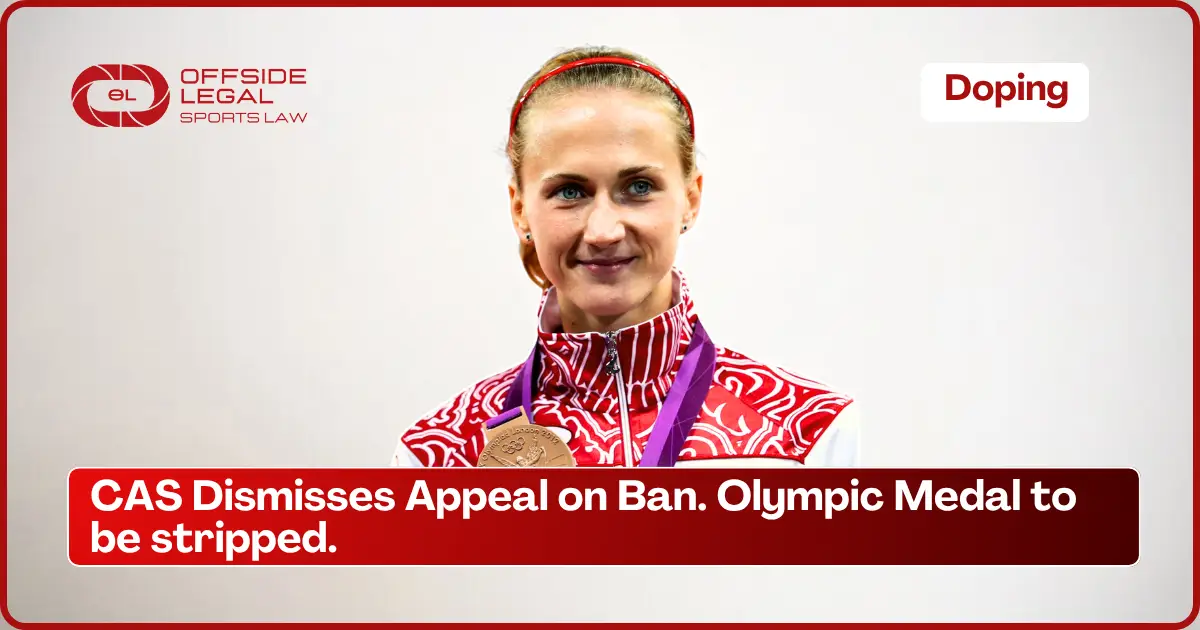 Ekaterina Guliyev CAS Appeal Dismissed: Olympic Silver Medal to Be Stripped