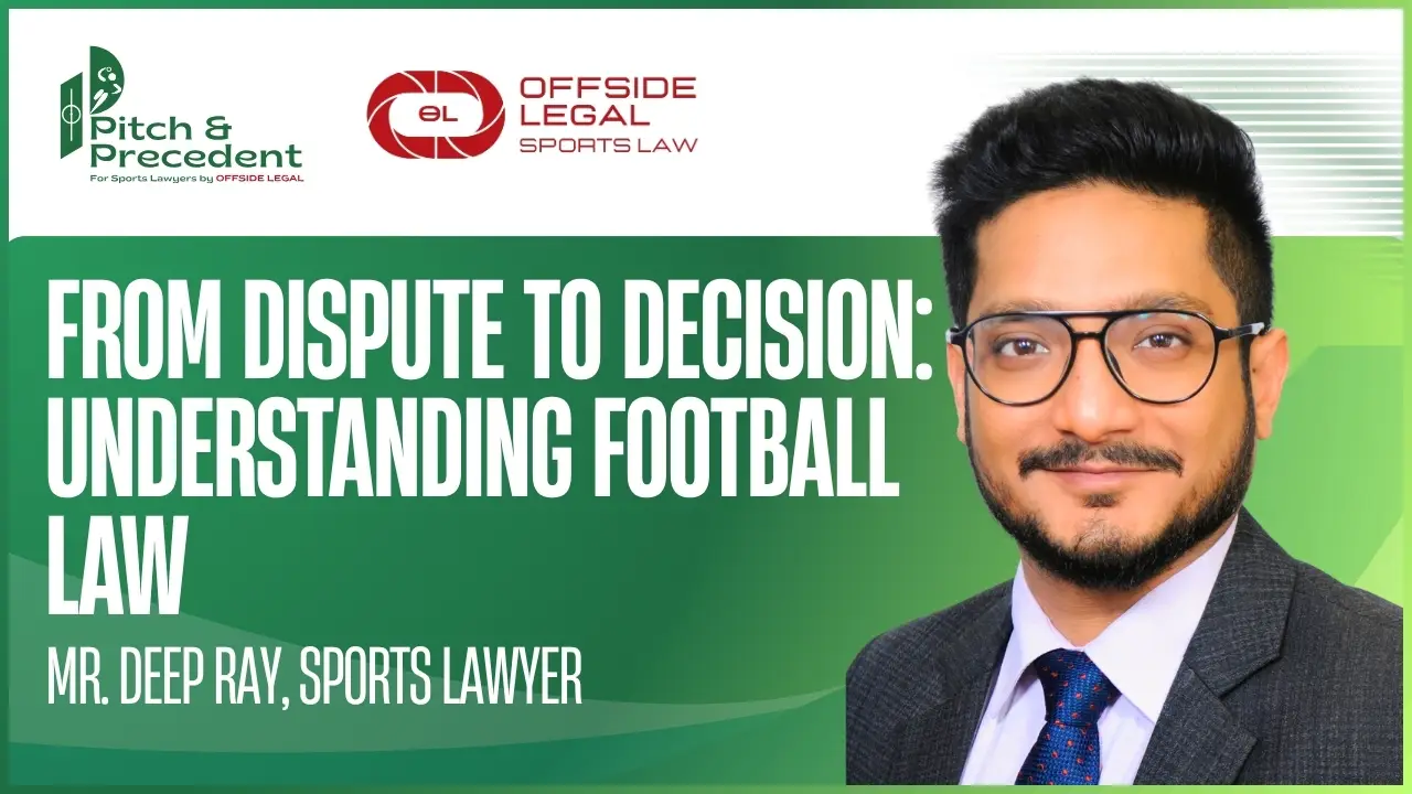 Webinar on Football Law with Mr. Deep Ray