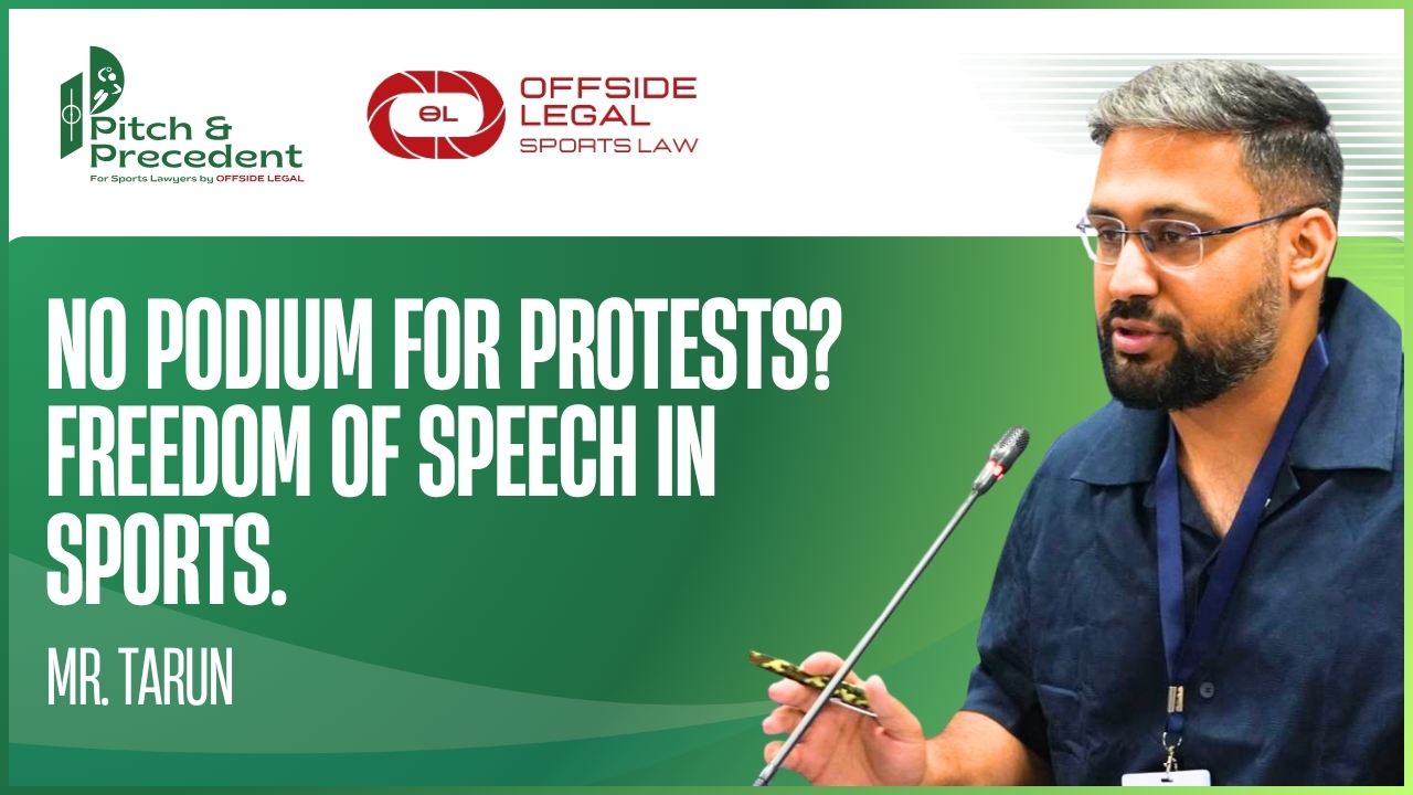 Athlete Expression: No Podium for Protest? Understanding Freedom of Speech in Sports