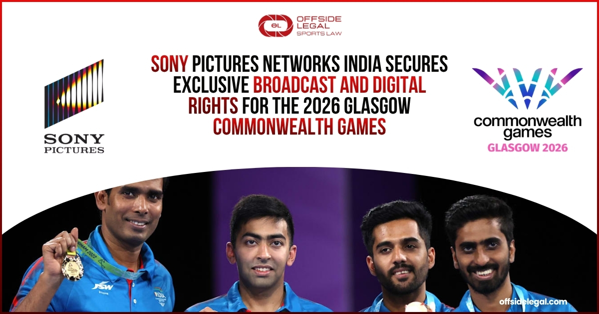 Sony Pictures Secures Commonwealth Games 2026 Broadcast Rights in India