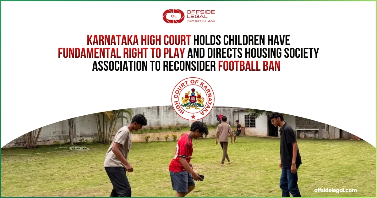 Fundamental Right to Play: Karnataka HC's Ruling for Children