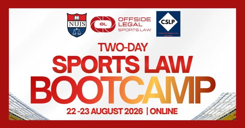Sports Law Bootcamp 2026: Registrations Open